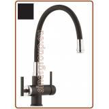 4013 rubinetto 4 vie 3/8" con canna flessibile