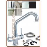 5024 5-way faucet 3/8" chrome