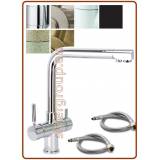 5316 rubinetto acciaio inox 304 5 vie 3/8"