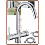 5318 rubinetto acciaio inox 304 5 vie 3/8"