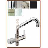 5337 Rubinetto acciaio inox 304 5 vie 3/8"