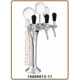 Cobra 3 way recirculation water mechanical font with Brand holder Stainless steel faucets with compensator chrome