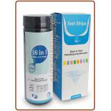 16 in 1 PH Tester Strip - Acquari, Serbatoi, Piscine, Stagni, Acqua potabile - 50 strips (100)