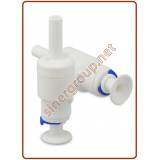 Dispositivo monouso sterilizzante per impianti 1/4"x1/4"