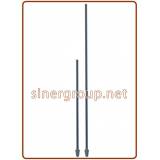 Tubo distributore di fondo 1,25" + crepine inferiore 136 cm.(53,54"), 185 cm.(72,83")