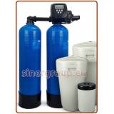 Duplex tank water softeners Clack Twin WS1TTCI 1" (Reg. Metered-time) from 16 to 400lt. resin