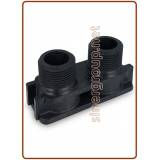 Yoke raccordo in plastica 1" M. BSP per Fleck 5600 SXT (24)