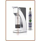 Bi-Color Soda Maker - Gasatore acqua kit starter completo con bombola ricaricabile Co2 - nero e grigio (6)