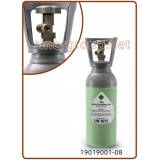 Bombola Co2 in acciaio ricaricabile 2Kg. con valvola residuale (qt. residua 100gr.) - H 458 D 116