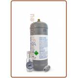Kit gasatura con bombola Co2 monouso 300gr. + riduttore di pressione 0–4 bar
