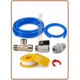 Kit installazione refrigeratore 3 vie - flessibile 3/8" - senza testata e filtro