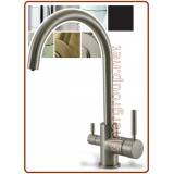 3025 3-way faucet 3/8" Glazed chrome