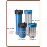 Pentek filter housings Big Blue® 10" - IN/OUT 1" BSP, with pressure relief (6)