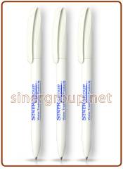Sinergroup plastic ball point pens col. blue