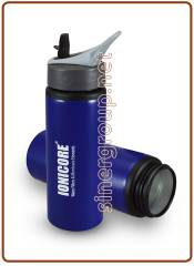 Ionicore aluminum water bottle 750ml. blue