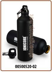 Ionicore aluminum water bottle 800ml. black