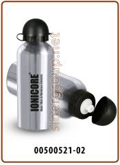 Ionicore aluminum water bottle 650ml. grey