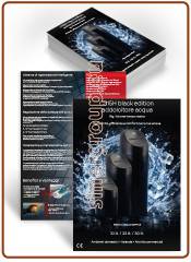 CS15H Black Edition addolcitori acqua volantini stampati A4 carta patinata lucida 170g - ITA