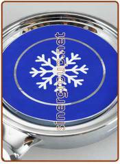 Sticker Brand holder 70x70 mm. - cold water (icon only)