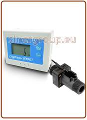 Digiflow 8300T-44 flow meter LCD volume in liters (50)