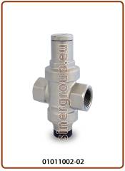 Riduttore di pressione acqua con attacco manometro F./F. 1/2" (24)
