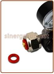 Replacement red gasket for cod. 01012001-01/-02, 01012002-02
