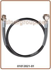CO2 high pressure extension hose - 1050mm.