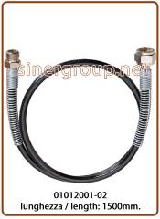 CO2 high pressure extension hose - 1500mm.