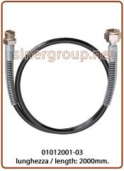 CO2 high pressure extension hose - 2000mm.