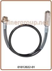 CO2 high pressure extension hose manual - 1050mm.