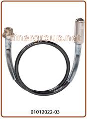 CO2 high pressure extension hose manual - 2000mm.