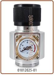 Carbon-Tech riduttore di pressione Co2 per bombole monouso 0-7 BAR - M11x1