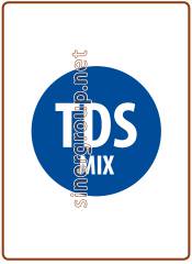 Adesivo circolare 20x20 mm. " TDS mix "