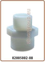Straight adaptor NY BSP thread - BSP thread 1" x 3/4"