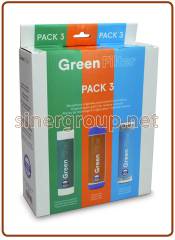 Green Filter set 3 cartucce ricambio 9-3/4" (10)