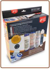 Ionicore set 4 cartucce ricambio 10" Azione Filtrante