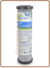 Matrikx Carbon Block cartridge 2,5"x10" - 0.5 micron (20)