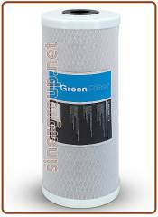 Green Filter BIG CPP carbon block cartridge 9-7/8" - 10 micron (12)