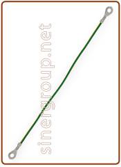 Cavo messa a terra per CX250 per collegamento motore AC acqua - 24,5cm.
