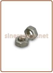 Dado esagonale medio UNI 5588/DIN 934 PG cl.8 acciaio INOX M3 3mm. (1000)