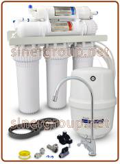 RO 75 osmosi inversa con accumulo senza pompa senza UV senza regolatore TDS