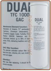 RO1000 PLUS Ricambio Membrana 1000GPD + filtro GAC (10)
