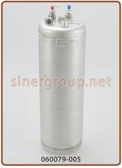 Gasatore - carbonatore acqua INOX 316 - 1,270lt. IN/OUT 1/8" F. - verticale