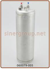 Gasatore - carbonatore acqua INOX 316 - 1,270lt. IN/OUT 1/8" F. - verticale