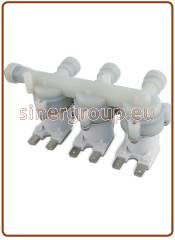 Elettrovalvola serie R - Tripla - 24VAC, IN  1/4", OUT 1/4"