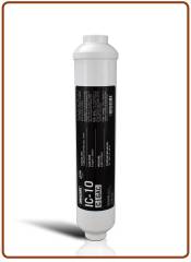 Ionicore IC-10CGAC Filtro in Linea carbone attivo granulare al cocco 1/4" NPT 2"x10" (25)