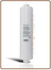 Green filter Filtro in Linea carbone attivo granulare (GAC) 1/4" FPT 2,5"x11" (25)