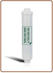 No branded Filtro in Linea carbone attivo granulare al cocco battereostatico 1/4" BSP 2"x10" (25)