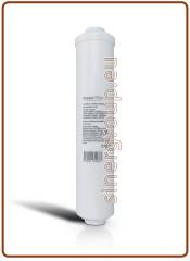 Green Filter Filtro in Linea remineralizzatore e regolatore del PH (GAC) al cocco 1/4" FPT 2"x10" (25)