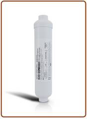 Filtro in Linea remineralizzatore e regolatore del PH (GAC) al cocco 1/4" FPT 2"x10" (25)